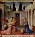 Fra Angelico  - Bilder Gemälde - Verkündigung