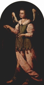 Francisco de Zurbaran - Peintures - Ange avec vase d´encens