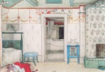 Carl Larsson - paintings - Britas Nickerchen