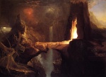 Bild:Expulsion Moon and Firelight