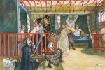 Carl Larsson  - Peintures - Carnaval