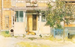 Carl Larsson  - Peintures - La véranda