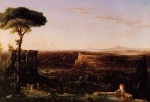 Thomas Cole - Peintures - Scène italienne 