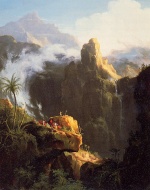 Thomas Cole - Peintures - Paysage  - Saint Jean dans le désert