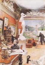 Carl Larsson  - Bilder Gemälde - Fürstenbergs Gallerie