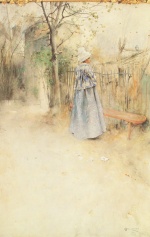 Carl Larsson  - Peintures - Automne