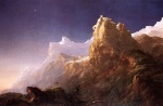 Thomas Cole - Peintures - Prométhée enchaîné