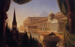 Thomas Cole - Peintures - Le rêve de l´architecte