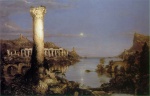 Thomas Cole - Bilder Gemälde - The Course of Empire (Desolation)