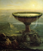 Thomas Cole  - Bilder Gemälde - The Titans Goblet