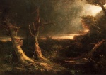 Thomas Cole  - Peintures - Tornade