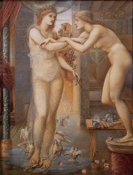 Edward Burne Jones - Peintures - Divinité