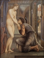 Edward Burne Jones  - Bilder Gemälde - The Soul Attains