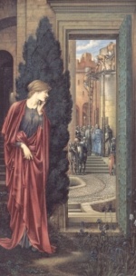 Edward Burne Jones  - Peintures - La Tour de laiton