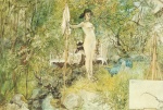 Carl Larsson  - paintings - Freiluftatelier