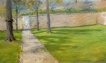 William Merritt Chase  - paintings - A bit of Sunlight