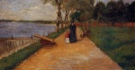 William Merritt Chase  - paintings - Bath Beach (Sketch)