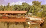 William Merritt Chase  - paintings - Houseboat