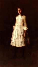 William Merritt Chase  - Peintures - Hattie