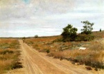 William Merritt Chase  - Bilder Gemälde - Hunting Game in Shinnecock Hills
