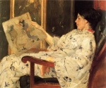 William Merritt Chase  - Bilder Gemälde - Japanese Print