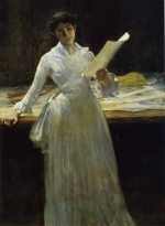 William Merritt Chase  - Bilder Gemälde - Memories