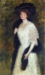 William Merritt Chase  - Peintures - Mme Helen Dixon