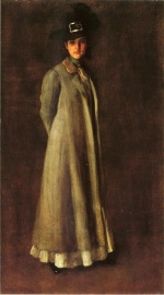 William Merritt Chase  - Peintures - Ma fille Dieudonné