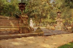 William Merritt Chase  - Peintures - Prospect Park à Brooklyn