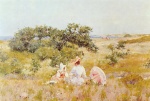 William Merritt Chase  - Bilder Gemälde - Ein Sommertag