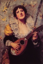 Bild:The Mandolin Player