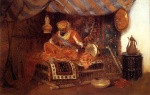 William Merritt Chase  - Bilder Gemälde - The Moorish Warrior