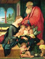 Bild:Hl. Familie im Gemach