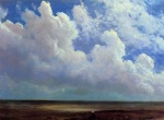 Albert Bierstadt  - paintings - Beach Scene