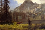Albert Bierstadt  - paintings - Call of the Wild