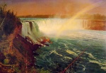 Albert Bierstadt  - Bilder Gemälde - Niagara