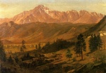 Albert Bierstadt  - Bilder Gemälde - Pikes Peak