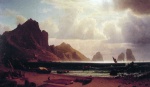 Albert Bierstadt  - Bilder Gemälde - The Marina Piccola