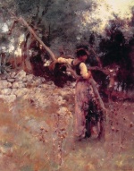 John Singer Sargent - Bilder Gemälde - A Capriote