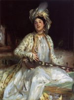 John Singer Sargent - paintings - Almina Daughter of Asher Wertheimer