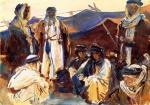 John Singer Sargent  - Peintures - Camp de Bédouins