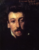 John Singer Sargent  - Peintures - Eugene Juillerat