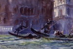 John Singer Sargent  - Peintures - Festa della Regatta