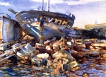John Singer Sargent  - Bilder Gemälde - Flotsam and Jetsam