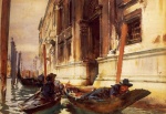 John Singer Sargent  - Peintures - La sieste des gondoliers