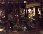 John Singer Sargent  - paintings - Granada the Weavers