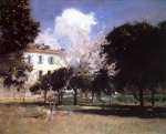 John Singer Sargent  - Bilder Gemälde - House and Garden