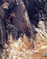 Bild:Marble Quarries at Carrara