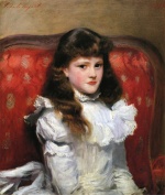 John Singer Sargent  - Bilder Gemälde - Miss Cara Burch