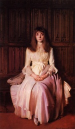 John Singer Sargent  - Bilder Gemälde - Miss Elsie Palmer